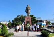Conmemora Villa de Álvarez el 168 Aniversario Luctuoso del General Manuel Álvarez