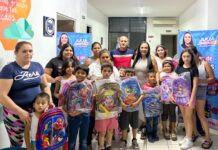 Julia Jiménez Entrega Más de 2 Mil Mochilas Escolares en Todo el Estado