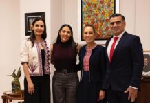 Gobernadora Indira Vizcaíno Participa en Reunión del Gabinete de Seguridad Con la Presidenta Claudia Sheinbaum