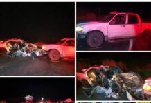 Tres Personas Lesionadas de Gravedad en Choque Vehicular en la Carretera Villa de Álvarez -Minatitlán