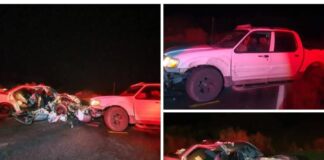Tres Personas Lesionadas de Gravedad en Choque Vehicular en la Carretera Villa de Álvarez -Minatitlán