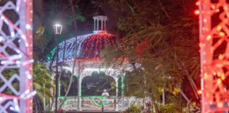 Gobierno de Riult Rivera Ilumina la Capital de Colima Con Figuras Alusivas al Mes Patrio