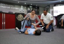 Capacitan a Personal del Congreso Con “Brigada Multifuncional” de Protección Civil