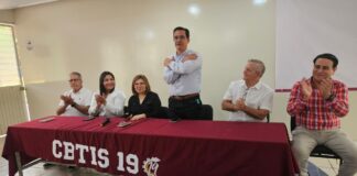 Cambio en CBTis 19, Erik Figueroa Romero Nuevo Director y Erika Vuelvas Acuña Subdirectora