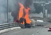 Son 57 Los Heridos Por la Explosión de Pipa en el Puente de la Concordia; 19 Están Graves