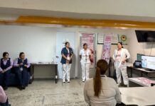 Acerca IMSS Colima Acciones de Prevención Del Cáncer de Mama a Centros de Trabajo