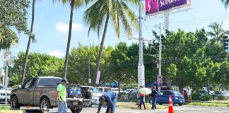 Con Acciones Rápidas, el Gobierno de Riult Rivera Repara Punto de Riesgo Para Automovilistas en Colima