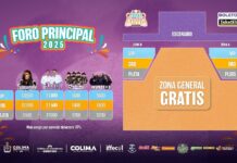 Conciertos Gratuitos del Foro Principal en la Feria de Colima Tendrán Zona Preferente