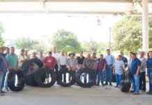 Entrega Peña Colorada Materiales Hidráulicos Para el Riego y Ganado en Paticajo