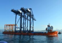 Llegan a Manzanillo Nuevas Grúas Para Terminales Portuarias