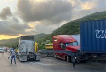 Se Registra Accidente Entre Tráileres en la Autopista Colima–Manzanillo, UEPC Recomienda Tomar rutas Alternas