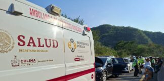 Informa UEPC Colima Sobre Accidente Múltiple Con Seis Personas Lesionadas en La Salada en Dirección Tecomán a Colima