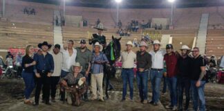Diego González y ‘Chamoy’, Campeones del Concurso de Caballo Bailador en la Feria de Colima