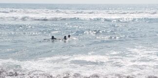 Guardavidas de la UEPC Colima Rescatan a Cuatro Jóvenes de Sayula en Playa de Cuyutlán