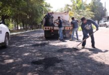 Riult Rivera Impulsa Brigadas de Bacheo Para Mejorar la Movilidad de las Familias Colimenses