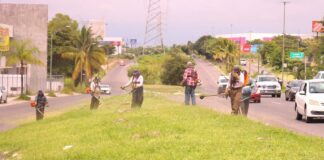 Por Instrucciones Del Alcalde Riult Rivera, se Redoblas Las Acciones de Embellecimiento de Parques, Jardines y Áreas Verde Del Municipio