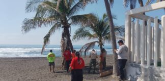 Aún Sin Localizar Chef Que Presentó Dificultades Para Nadar en Las Playas de Cuyutlán