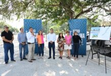 Alcalde Riult Rivera Arranca la Rehabilitación del Jardín Lineal en la Colonia Residencial Esmeralda, de la Capital