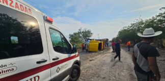 Cuatro Lesionados en Accidente Múltiple en el Camino a Acatitán, en Colima Capital