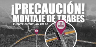 Este Miércoles se Realiza Montaje de Trabes en la Autopista Colima-Manzanillo, Informa SEIDUM