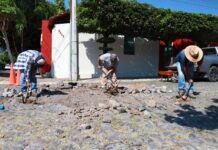 Gobierno de Riult Rivera Continúa Con la Campaña de Bacheo en la Capital