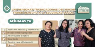 Llama IMSS Colima a Empleadores y Personas Trabajadoras del Hogar a Incorporarse al Seguro Social