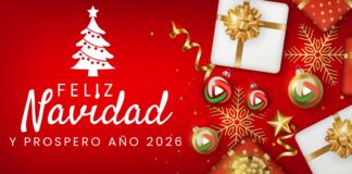 Pantallazo en Facebook y PantallazoInforma.com en Página Web les Desea Feliz Año Nuevo 2026
