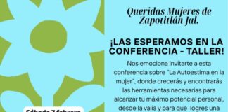 Realizarán Conferencia-Taller “La Autoestima en la Mujer” en Zapotitlán de Vadillo, Jalisco