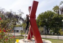 Cultura Colima Realiza Mantenimiento en el Museo Nacional de la Escultura, en Comala