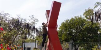 Cultura Colima Realiza Mantenimiento en el Museo Nacional de la Escultura, en Comala