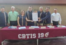 Director General de la DGETI, Rolando López Visita CBTIS 19