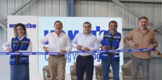 Inauguran en Colima Nueva Sucursal de Komatsu, Impulsa Inversión en la Entidad