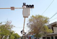 Inician Trabajos de Modernización de Semáforos en Avenida Gonzalo de Sandoval