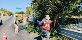 Gobierno de Riult Rivera Realiza Trabajos de Limpieza y Mejora Sobre Tercer Anillo