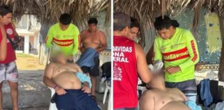Rescatan Guardavidas de UEPC Colima a Hombre Del Estado de México en Miramar
