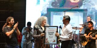 Apoteósica Noche se Vivió en Colima; Amanda Miguel Implanta Récord de Asistentes, en el Festival Sábora Fest