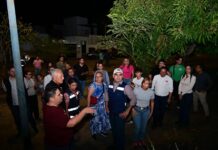 El presidente Riult Rivera Mantiene Firme su Compromiso: no Detenerse Hasta Lograr el 100% de Luminarias Encendidas