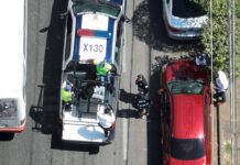 Con Apoyo Del Dron, Policía Municipal de Colima Logra Detener a Presunto Ladrón en Camino Real