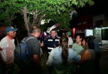De Noche y en Territorio: Riult Rivera Supervisa Luminarias y Escucha a Santa Elena