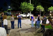 Riult Rivera Camina El Diezmo Junto a Sus Vecinos y Atiende Necesidades de Luminarias y Poda