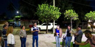 Riult Rivera Camina El Diezmo Junto a Sus Vecinos y Atiende Necesidades de Luminarias y Poda