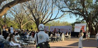 Brindan UEPC Colima Apoyo Preventivo en Evento “Reconocimiento Mujeres Constructoras de Paz” en La Campana
