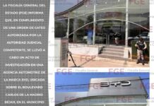 FGE Ejecuta Cateo en Agencia Automotriz BYD Como Parte de Investigación Por Presunto Delito de Tortura y Malos Tratos