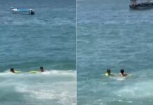 Guardavidas de UEPC Colima Rescatan a Joven Tapatío en Aguas Marinas de Manzanillo