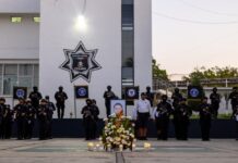 SSP Rinde Homenaje y Reconoce la Trayectoria y la Valentía de Elemento de la Policía Estatal