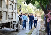 Riult Rivera Supervisa Limpieza en Jardines Vista Hermosa