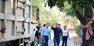 Riult Rivera Supervisa Limpieza en Jardines Vista Hermosa