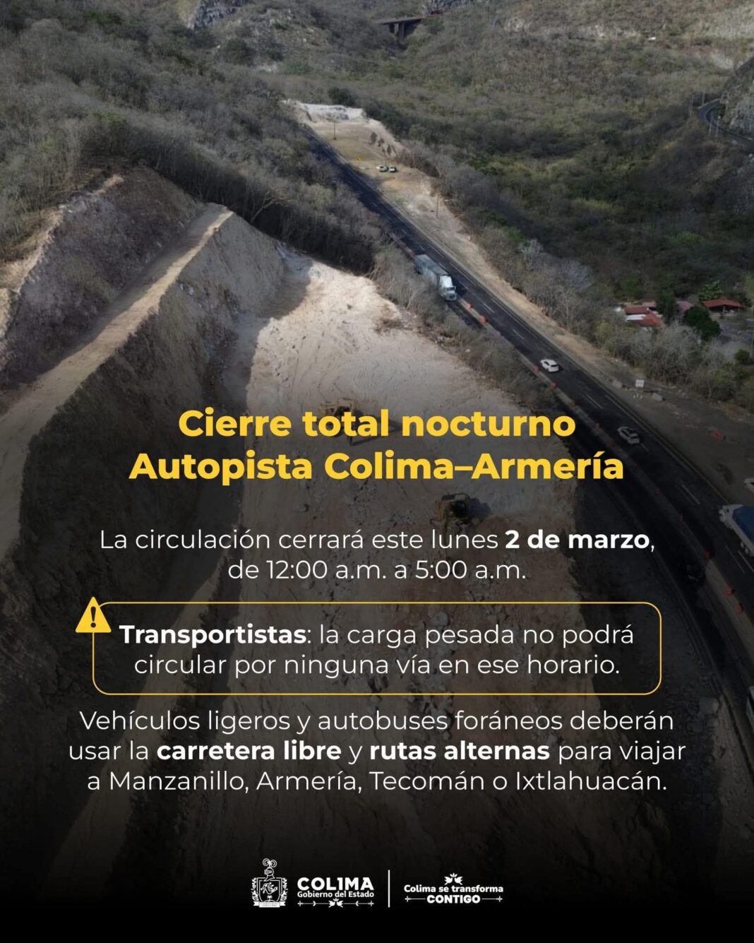 TRABAJOSNOCTURNOSENLAAUTOPISTA