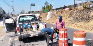 El Ayuntamiento de Colima Resuelve el Problema de Alcantarilla en el Libramiento Ejército Mexicano