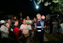 Riult Rivera Deja Iluminada al 100% la Colonia Jardines del Sol